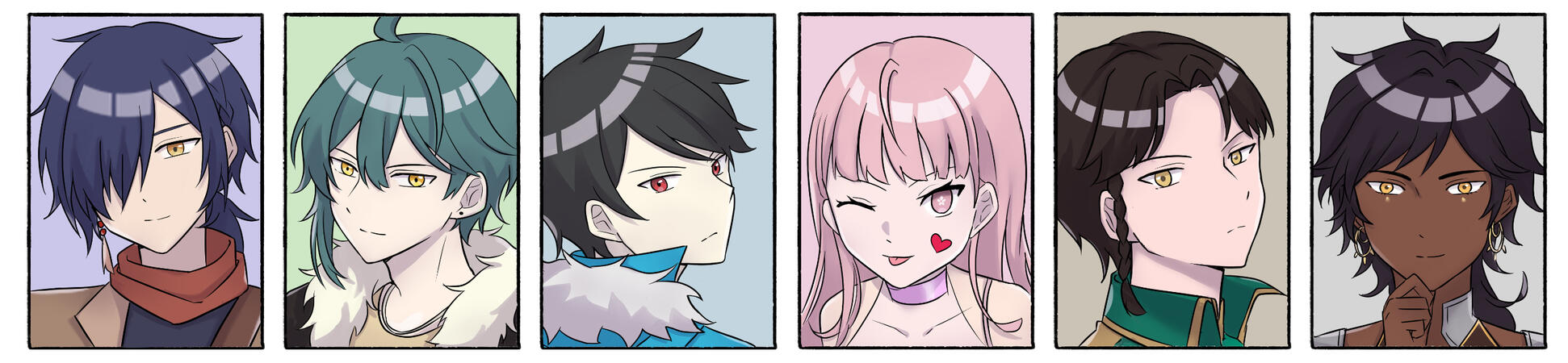 Indie VN Characters Fanart